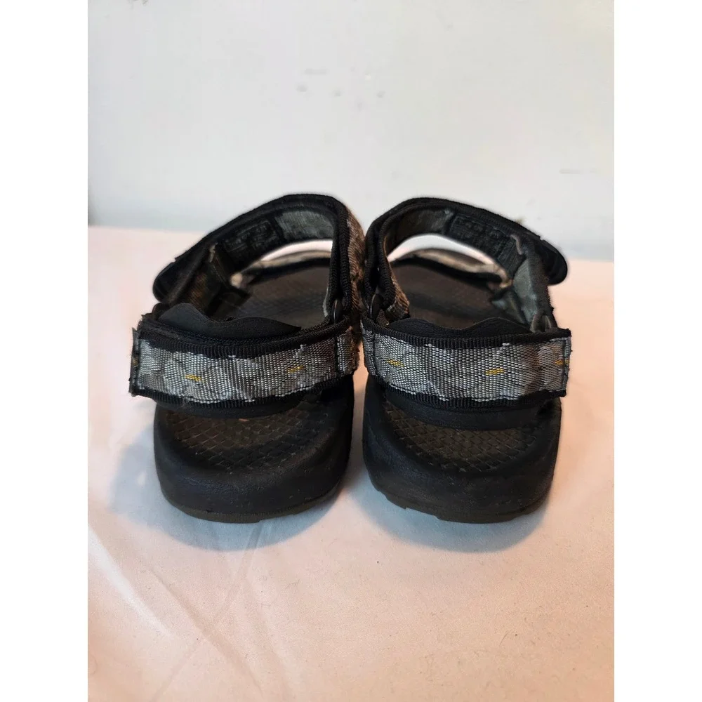 Teva Mens Hurricane XLT2 Sport Sandals Grey Black Geometric Pattern EU 40
